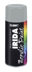 HB BODY Sprej IRIDA RAL 7035 (400ml) - světle šedý sprej akrylový na kov, dřevo i plast