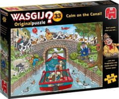 Jumbo  Puzzle WASGIJ 33: Klid na vodním kanálu! 1000 dílků