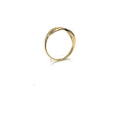 Pattic Prsten ze žlutého zlata se zirkony AU 585/000 1,45 gr ARP070301Y-59