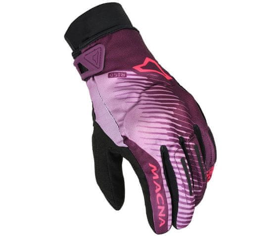 Macna Dámské rukavice Crew RTX black/purple/pink lady gloves