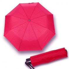 Doppler Mini Fiber Uni - dámský růžový skládací deštník