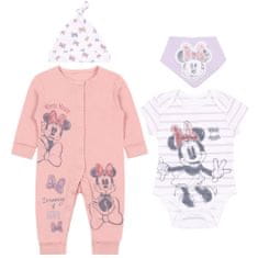 Disney Růžovo-fialová dětská souprava Minnie Mouse DISNEY, certifikováno OEKO-TEX, 50