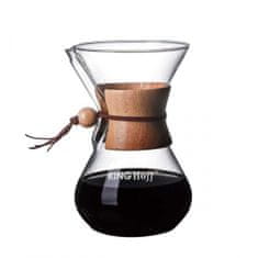 Skleněný kávovar 400 ml Kingoff Kh-1638
