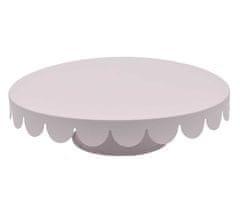 KINGHoff Ocelový talíř na dorty a koláče 28 cm 2728