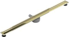 Mexen Flat 360 slim žlab otočný 120 cm zlato (1541120)