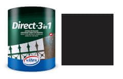 Vitex Direct 3v1 - 55 Černá (2,5 litrů) - barva určená přímo na rez 