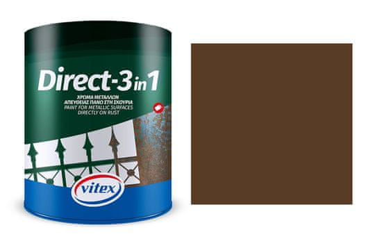 Vitex Direct 3v1 - 68 Hnědá (750ml) - barva určená přímo na rez