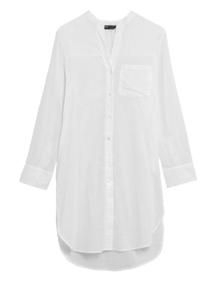 Marks & Spencer Dlouhá plážová košile z čisté bavlny