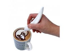 AUR Dekorační pero ke zdobení kávy
