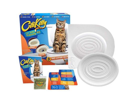 AUR Kočičí záchod City Kitty - naučte kočku na záchod