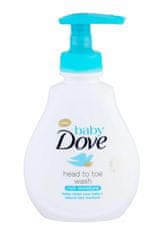 Dove 200ml baby rich moisture head to toe wash