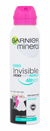 Garnier 150ml mineral invisible fresh aloe 48h