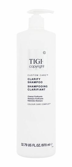 Tigi 970ml copyright custom care clarify shampoo, šampon