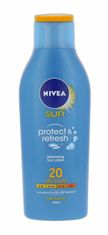 Nivea 200ml sun protect & refresh sun lotion spf20