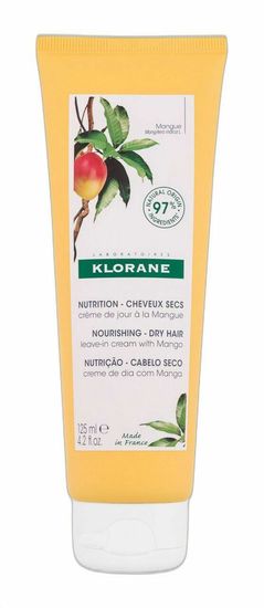 Klorane 125ml mango nourishing, krém na vlasy