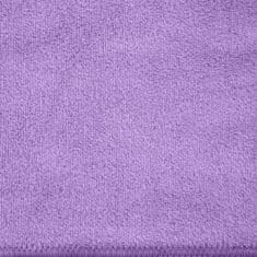 Eurofirany Rychleschnoucí ručník AMY 30x30 EUROFIRANY fialový