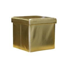 IDEA nábytek Sedací úložný box zlatý