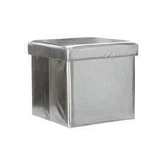 IDEA nábytek Sedací úložný box stříbrný