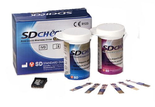 SD Biosensor Měřicí proužky pro SD Check GOLD, 50ks