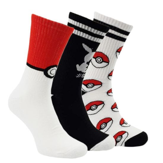 Pokémon  licencované ponožky pro volný čas 3-pack