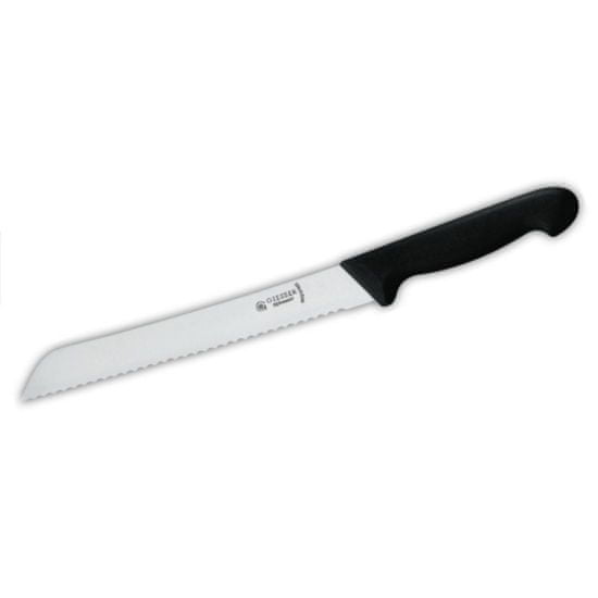 Giesser Messer Nůž na pečivo 24 cm, černý