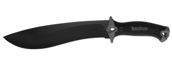 Kershaw 1077 CAMP 10 mačeta 25,4 cm, černo-šedá, guma, plastové pouzdro