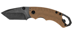 Kershaw 8750TTANBW SHUFFLE II FDE kapesní nůž 6,6 cm, Blackwash, hnědá, GFN