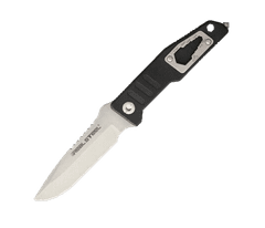 Real Steel 3922 T99t Black nůž na přežití 11,7 cm, černá, G10, pouzdro Kydex, záchranářské prvky