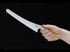 Böker Manufaktur 130433DAM damaškový nůž na chléb 23.5 cm hnědá