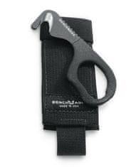 Benchmade 7 BLKW Hook hák pro nouzové situace 10,9 cm, černá, ocel, nylonové pouzdro