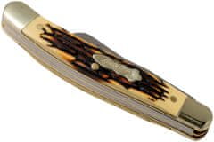 Schrade 897UH Uncle Henry Premium Stock 3 9/16" kapesní lovecký nůž 6,7 cm, Staglon-plast, 3 čepele