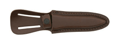 Schrade 162OT Old Timer lovecký nůž 9,8 cm, pilové listy Derlin, kožené pouzdro