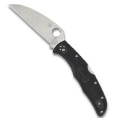 Spyderco C10FPWCBK Endura 4 Wharncliffe Plain Flat Ground kapesní nůž 9,6 cm, černá, FRN