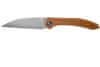C20004-2 Hadros Satin/Brown kapesní nůž 8,5 cm, hnědá, Micarta