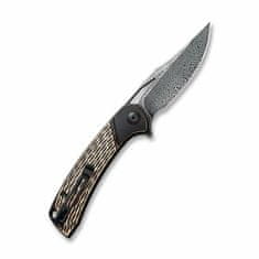 Civilight C2005DS-2 Dogma Damascus Copper Black kapesní nůž 8,8 cm, černá, damašek, měď,