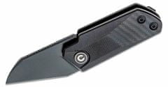 Civilight C2108B Ki-V Black G10/Black Stonewash malý kapesní nůž 4 cm, černá, G10