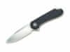 C907A Elementum Black kapesní nůž 7,5cm, černá, G10