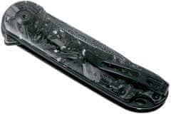 Civilight C907C-DS2 Elementum Damascus/CFSilvery kapesní nůž 7,5cm, damašek, uhlíkové vlákno, stříbro