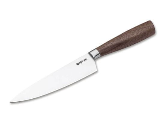 Böker Manufaktur Böker 130720 Manufaktur Solingen Core malý kuchařský nůž 16cm, ořechové dřevo