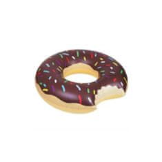 commshop Nafukovací kruh Donut - hnědý (120cm)