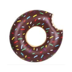 commshop Nafukovací kruh Donut - hnědý (120cm)