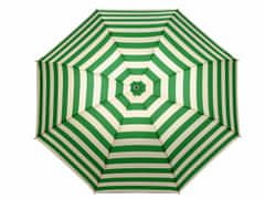 Kraftika 1ks zelená dámský skládací deštník pruhy, dámské deštníky