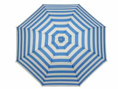 Kraftika 1ks 5 modrá dámský skládací deštník pruhy