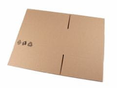 Kraftika 1ks nědá přírodní kartonová krabice 34x26x19 cm, kartony