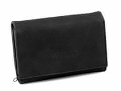Kraftika 1ks černá dámská peněženka 15x10 cm, peněženky, manikúry