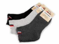 Kraftika 3pár (vel. 35-38) mix pánské bavlněné ponožky thermo