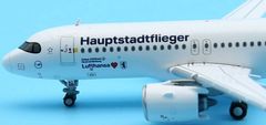 JC Wings Airbus A320-271N, Lufthansa "2018s" Colors w. "Hauptstadtflieger" sticker, "Neubrandenburg", 1/400