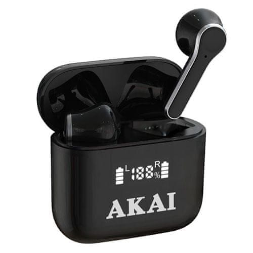 Akai Sluchátka , BTE-J101, bezdrátová, dotykové ovládání, Bluetooth