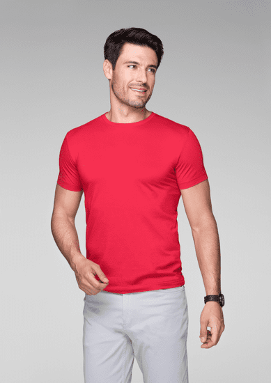 Malfini Premium Pánské triko s krátkým rukávem Exclusive Malfini Premium Supima bavlna, Velikost S, Barva Tmavě modrá Navy