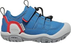 KEEN Keen dětské outdoorové boty Knotch Hollow Classic Blue/Red Carpet Velikost: EU 30